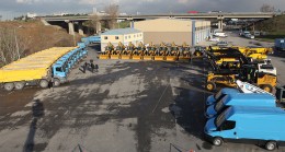 İSKİ’ye 40 yeni iş makinesi