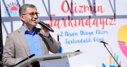 Başkan Türkmen, otizmin farkında