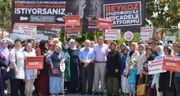 Beykoz’un AK Kadınlarından uyuşturucu kampanyasına güçlü destek