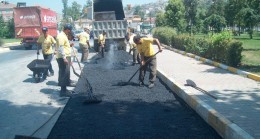 İBB’den ilçelere asfalt yardımı