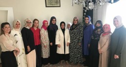 Başkan Şeyma Döğücü ’den Ebru Özkan’a geçmiş olsun ziyareti