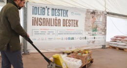 Pendik’teki “İdlib’e Destek İnsanlığa Destek” yardım kampanyasına yoğun destek