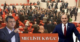 MHP’li Milletvekili Olcay Kılavuz, TBMM’de CHP’li Özgür Özel’i darp etti!