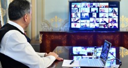 Vali Yerlikaya, video konferansla Filyasyon toplantısını gerçekleştirdi