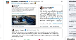 Çekmeköy Belediyesi, İBB Sözcüsü Murat Ongun’un paylaşımını tiye aldı