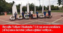 Beyoğlu Belediyesi geleceğin yelkencilerini yetiştiriyor