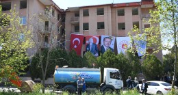Tuzla’da bulunan Penguen Sitesine ilk kazma Cumhurbaşkanı Erdoğan’ın talimatıyla vuruldu
