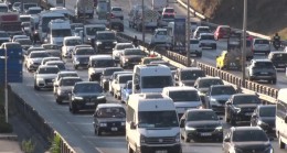 İstanbul’da iş çıkışında trafik yoğunluğu yüzde 72’ye ulaştı
