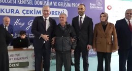 Gaziosmanpaşa’da kentsel dönüşüm heyecanı hak sahiplerinin daireleri belirlendi