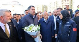 Bakan Kurum, “11 ilde 174 ayrı alanda 3 bin 481 şantiyede 200 bin emekçi çalışıyor”