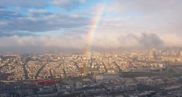 İstanbul’da gökkuşağı sürprizi