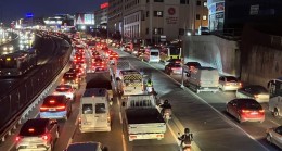 İstanbul trafiğinde yoğunluk
