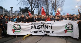 İstanbul’da büyük Gazze yürüyüşü