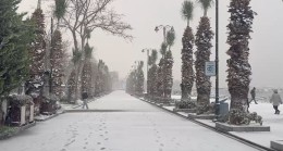 Silivri’de her yer bembeyaz