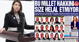 Milletvekili Seda Gören kendilerine iftira atan Sözcü’yü sert bir dille eleştirdi
