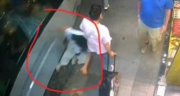 Sirkeci’de tramvay kadına çarptı