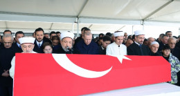 Cumhurbaşkanı Erdoğan Dündar Ziya Gültekin’i son yolculuğuna uğurladı