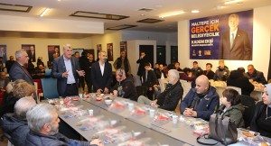 AK Parti Maltepe Belediye Başkan Adayı Kadem Ekşi, Mardinlilerle buluştu