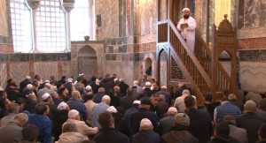 Kariye Camii’nde 79 yıl aradan sonra ilk Cuma namazı kılındı