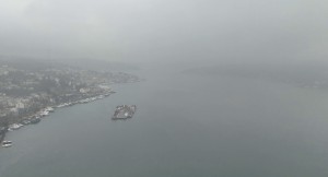 İstanbul’da sisli bayram