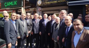 Başkan Torlak, eski Bakan Karaismailoğlu ile birlikte Özel Halk Otobüsleri Kooperatifi’ni ziyaret etti