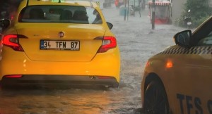 İstanbul göle döndü