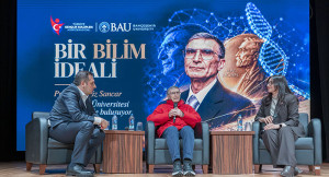 Öğrencilerle buluşan Prof. Dr. Aziz Sancar’dan gülümseten öneri
