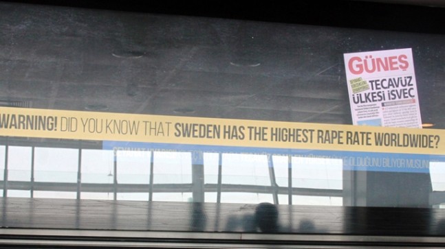 İsveç dünyada tecavüz birincisi