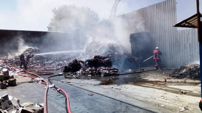 Ataşehir’de yangın