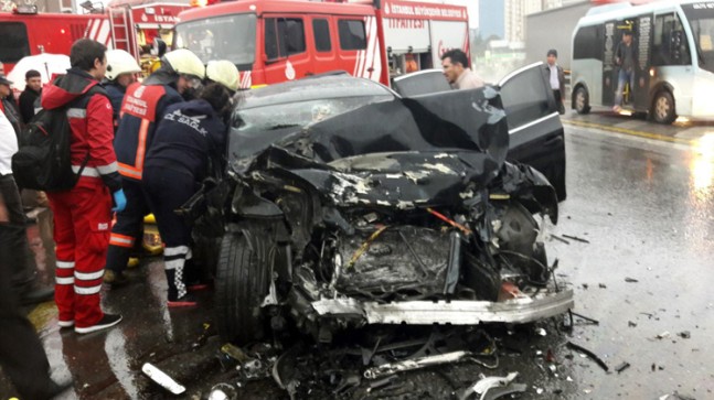 Kadıköy’de trafik kazası