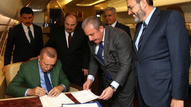Cumhurbaşkanı Erdoğan, Cumhur İttifakı Protokolünü imzaladı