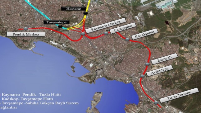 Pendik-Tuzla metrosunda son durum