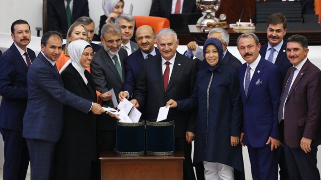 Binali Yıldırım, TBMM’nin 28. Başkanı