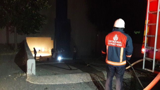 CNR EXPO Fuar Merkezinde yangın