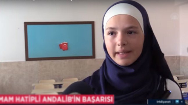 İmam Hatipli Andalib’in başarısı