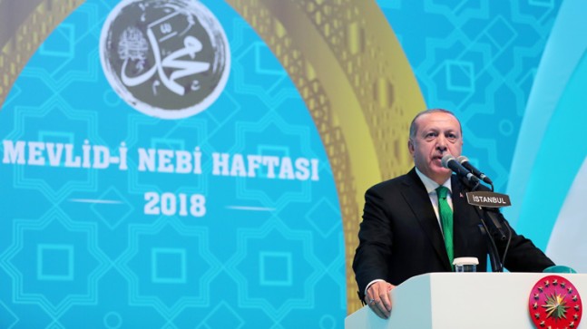 Başkan Erdoğan, “Camiler 18 yıl Ezan-ı Muhammedî’ye hasret bırakıldı”