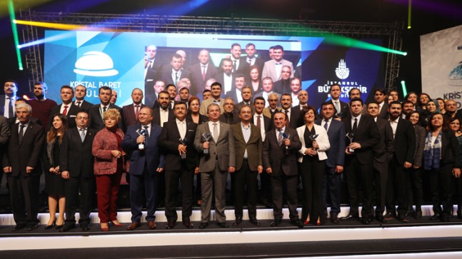 İBB’den “Kristal Baret Ödülleri”