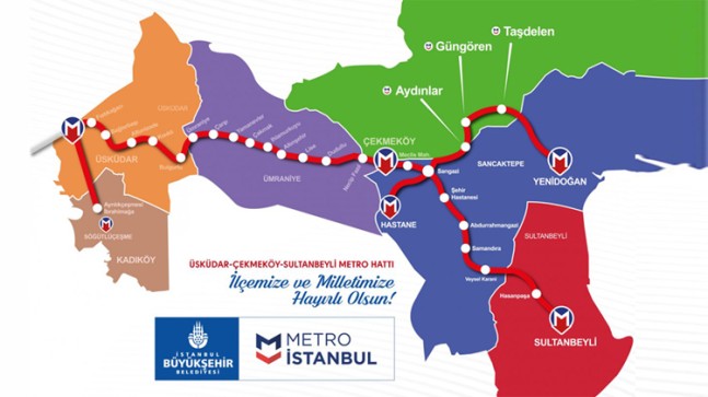 Çekmeköy’e yeni metro hattı