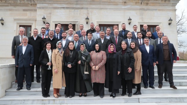 Başkan Can, A Takımı ile buluştu