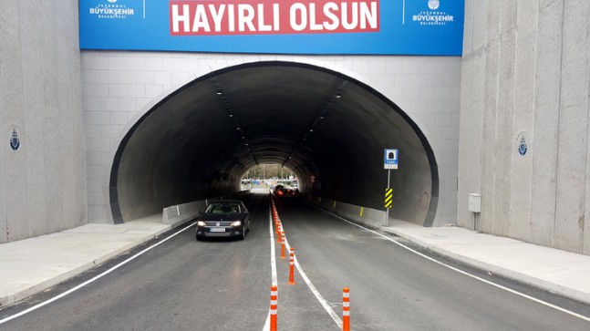 Silahtarağa Tüneli açıldı