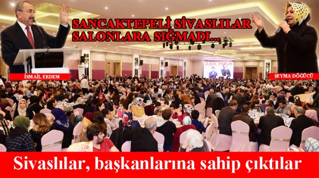 Sivaslılar salonlara sığmadı