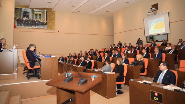 Çekmeköy Belediye Meclisi toplandı