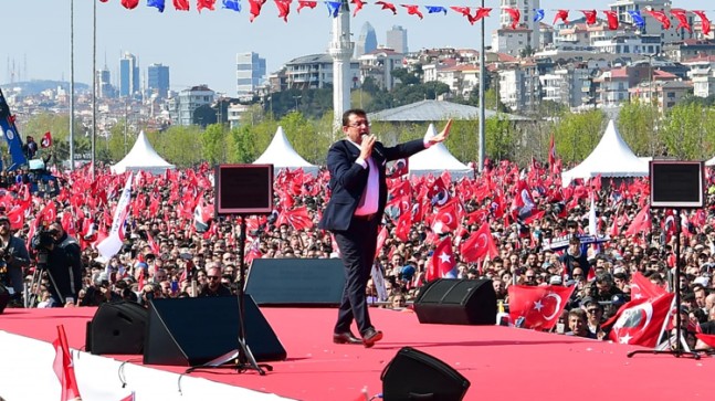 Ekrem İmamoğlu da Yurtta sulh dedi!