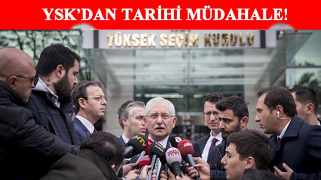 YSK’dan karar oybirliği ile çıktı