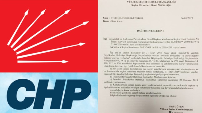 CHP’nin işi gücü yaygara yapmak!