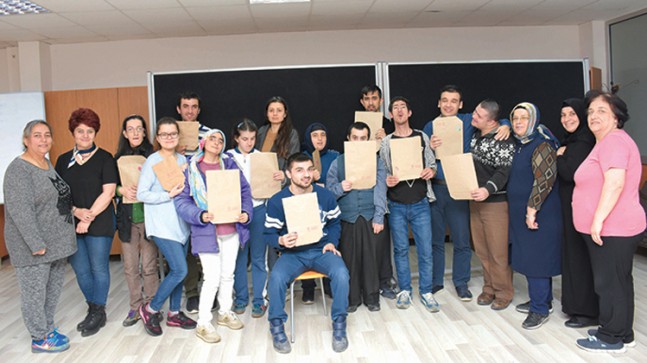 Tuzlalı özel çocuklara engel yok