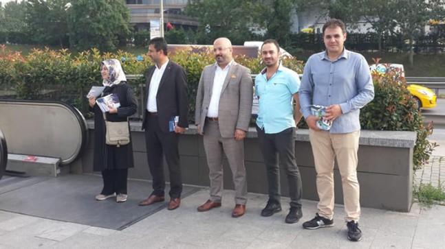 AK Maltepe sabahları da sahada