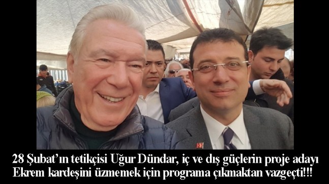 UĞUR DÜNDAR’IN ADAMLIĞI KISA SÜRDÜ!