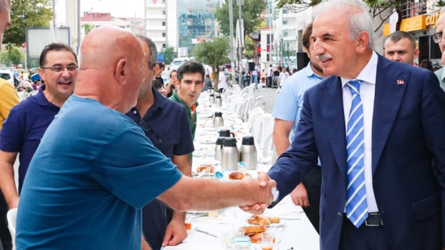 Başkan Yıldırım, esnafla buluştu