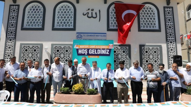 Nurtepe Camii ibadete açıldı